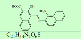 Pigment Red 63:1 chemical structure