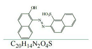 Pigment red 49:2 Molecular formula