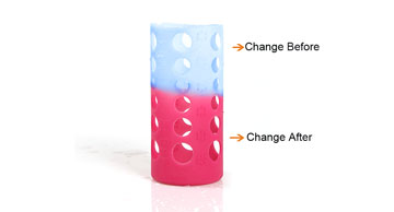 Как сделать пластиковые изделия, которые меняют цвет при изменении температуры